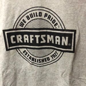Craftsman‎ Gray Graphic T-Shirt